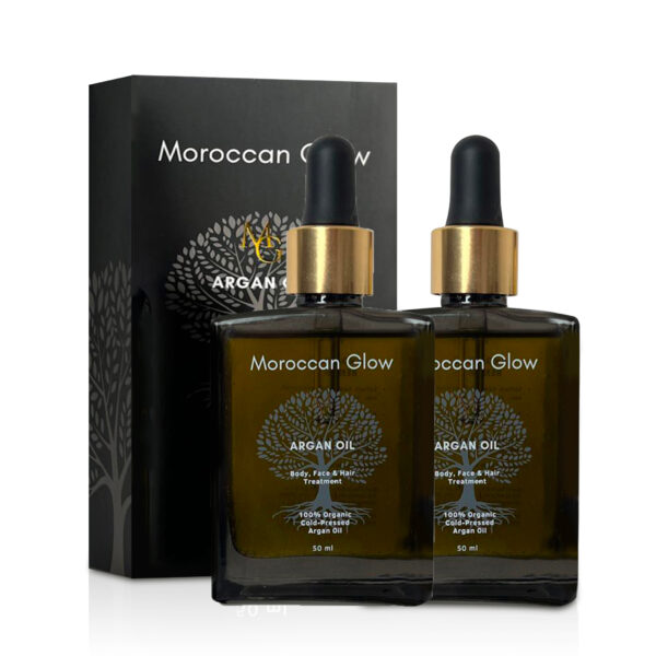 2 Bottles Argan Oil